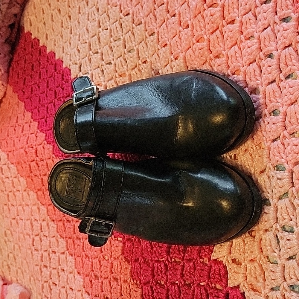 Frye patty slingback clog